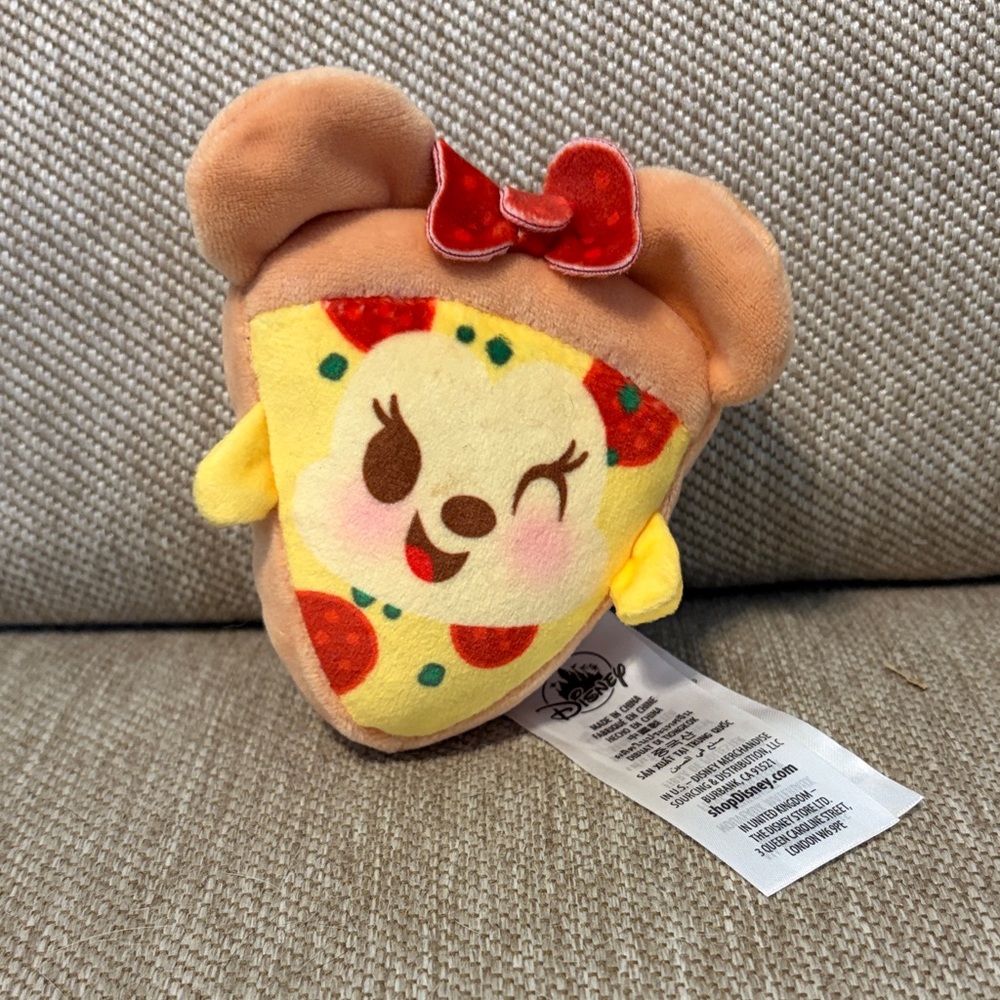 Disney Munchlings Minnie Pizza Slice Mini Plush